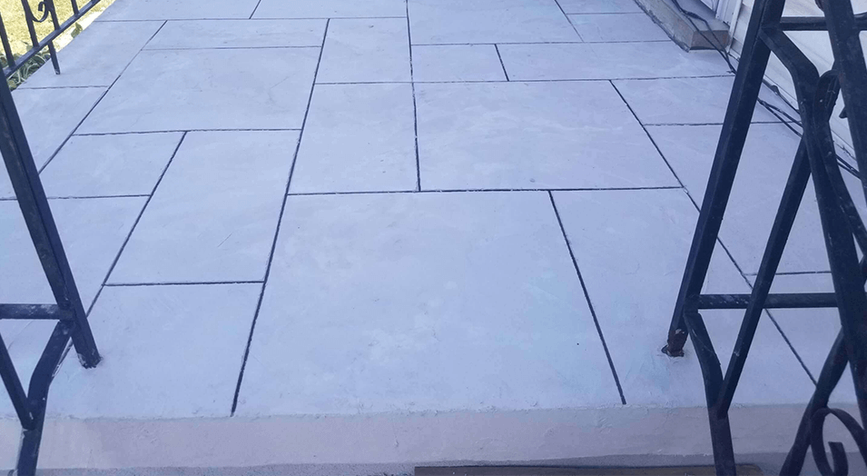 jewelstone resurfaced front porch