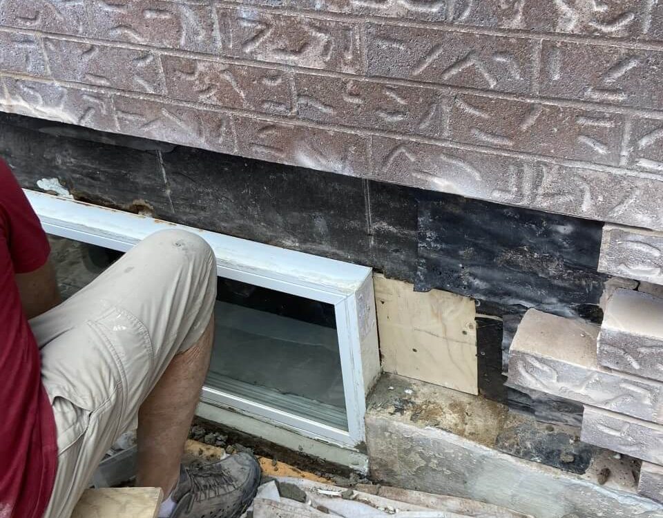 brick and window repair